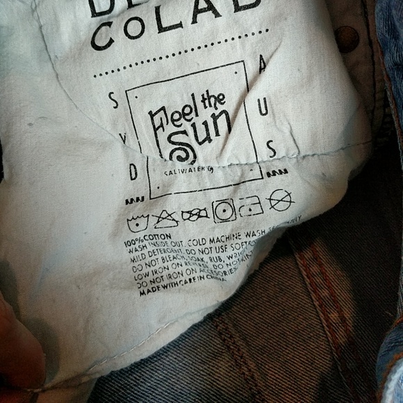 Denim CoLab Jean Camp Cove Shorts Blue - Picture 6 of 6